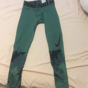 Nike hyper warm compression pants full length